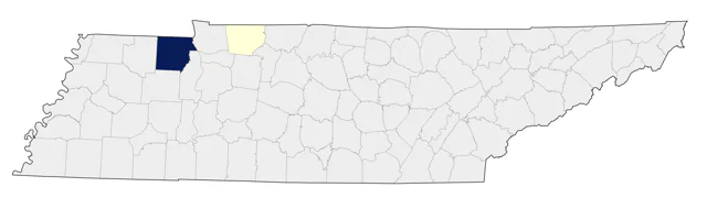 Barrow's Goldeneye county map