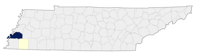 Broad-billed Hummingbird county map