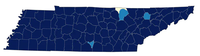 Cliff Swallow county map