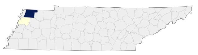 Crested Caracara county map