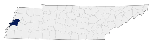 Ivory-billed Woodpecker county map