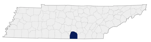 King Eider county map