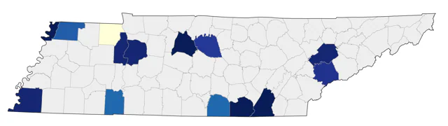 Little Gull county map