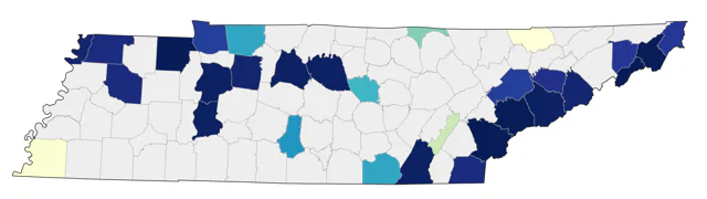 Northern Saw-whet Owl county map
