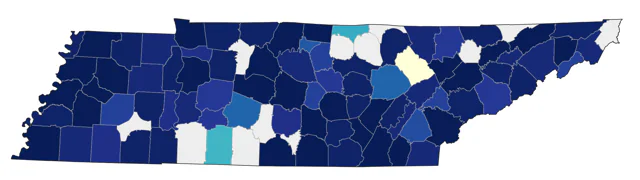 Pectoral Sandpiper county map