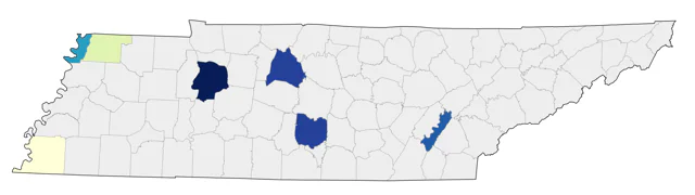 Prairie Falcon county map
