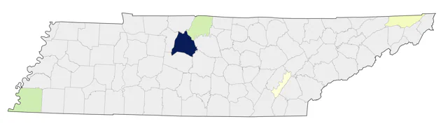 Purple Sandpiper county map