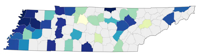 Rough-legged Hawk county map