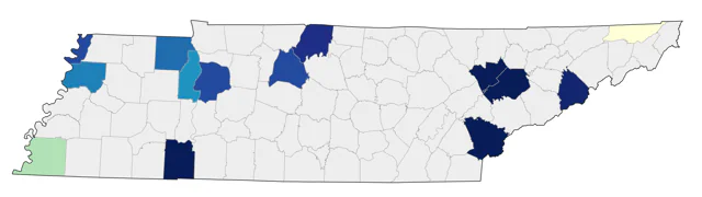 Sabine's Gull county map