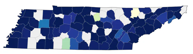 Semipalmated Sandpiper county map