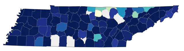 Snow Goose county map