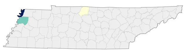 Snowy Plover county map