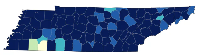 Swainson's Thrush county map