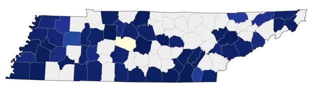 Swallow-tailed Kite county map