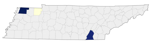 Thick-billed Longspur county map