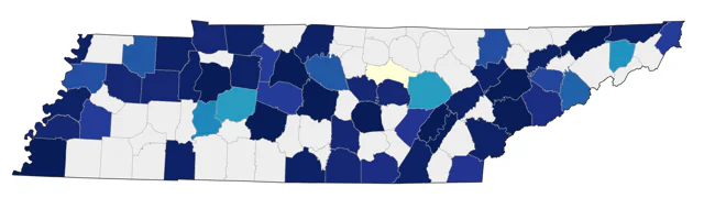 Willet county map