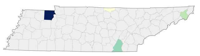 Yellow-billed Loon county map