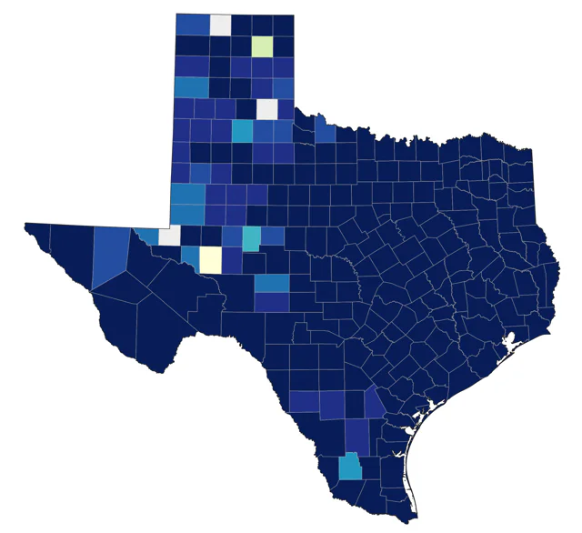 Belted Kingfisher county map