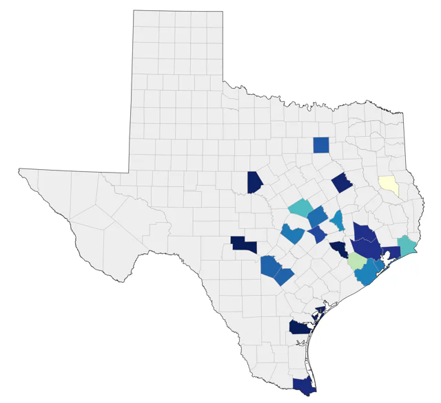 Black Swan county map