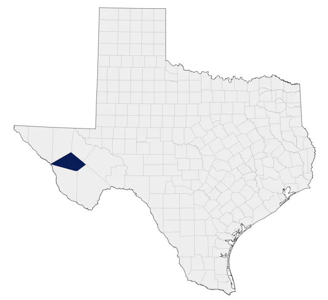 Buff-breasted Flycatcher county map