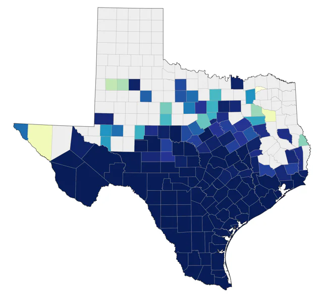 Common Ground Dove county map