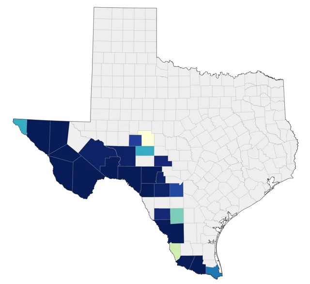 Elf Owl county map