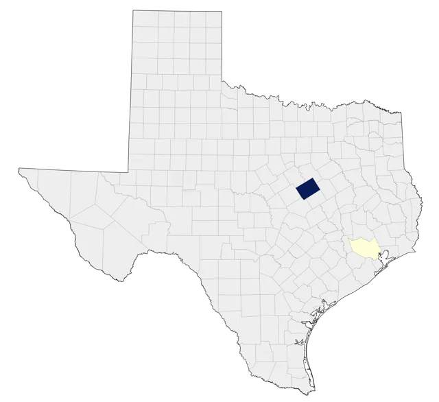 Golden Pheasant county map