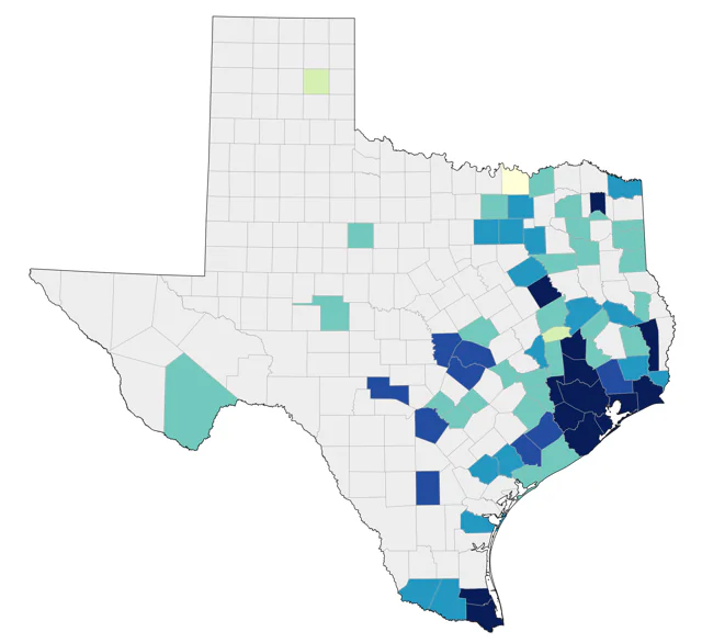 Limpkin county map