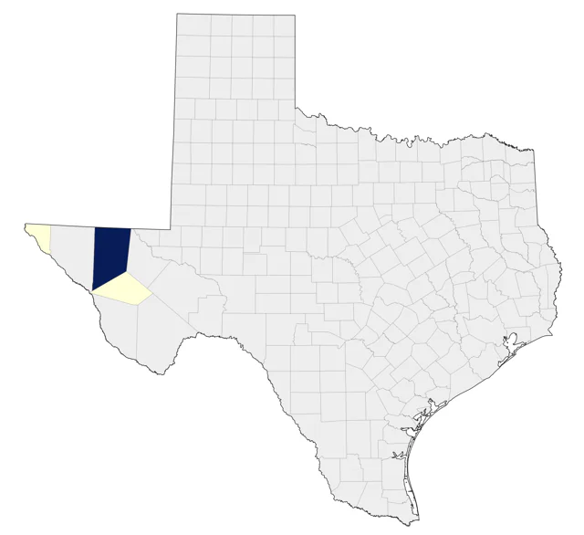 Pacific Wren county map