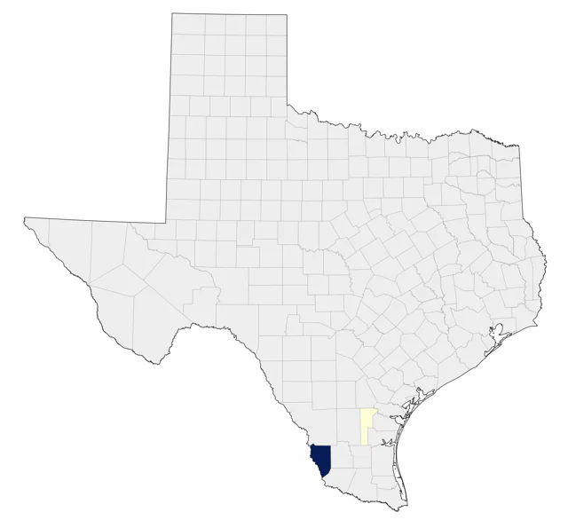 San Blas Jay county map