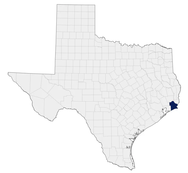Tropical Mockingbird county map