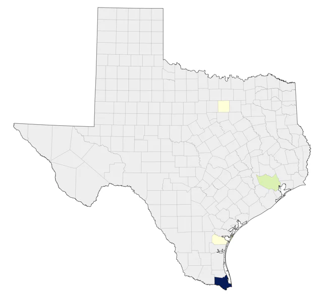 Vega Gull county map