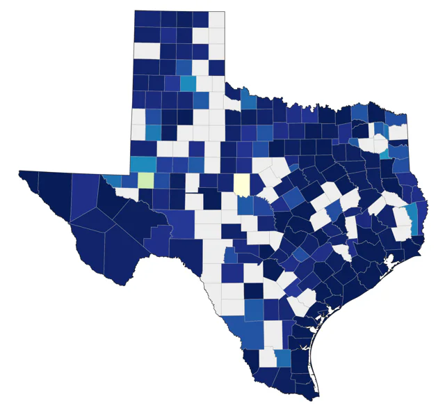 Willet county map