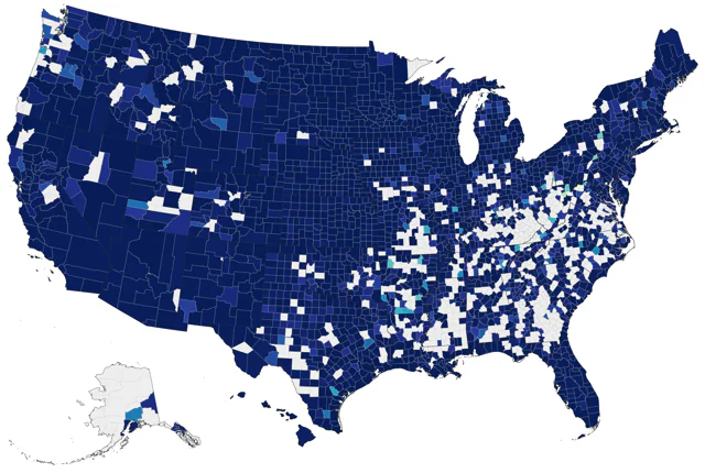 Black Tern county map