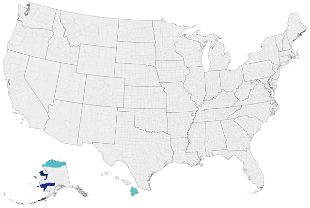 Common Sandpiper county map