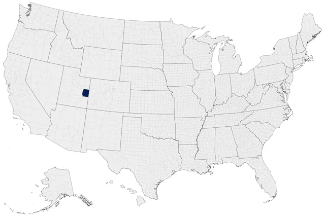 Echo Parakeet county map