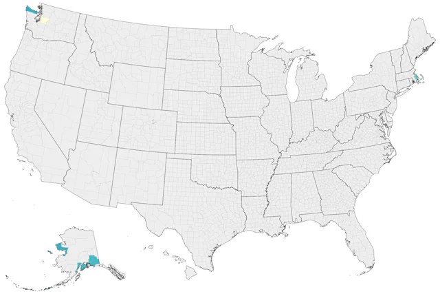 Eurasian Hobby county map