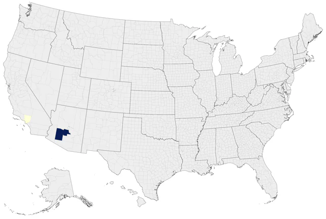 Eurasian Magpie county map