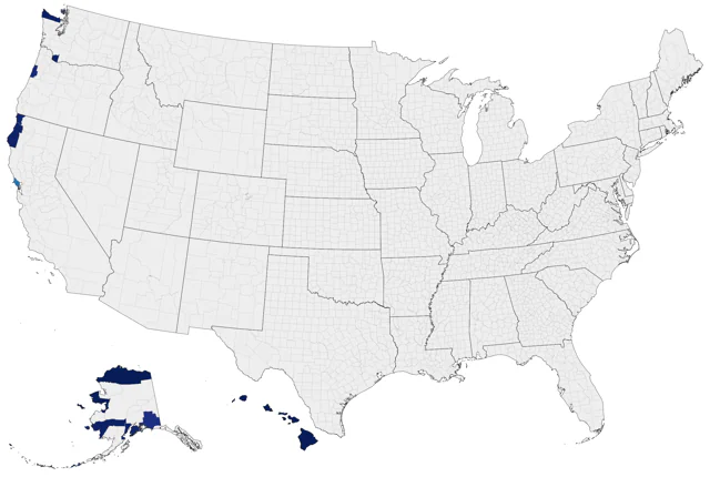 Eurasian Skylark county map