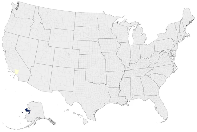Eurasian Wryneck county map