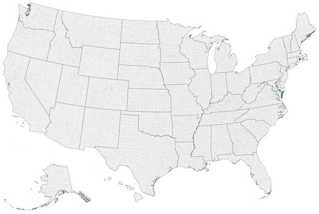 Gray Heron county map