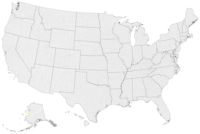 Gray-streaked Flycatcher county map