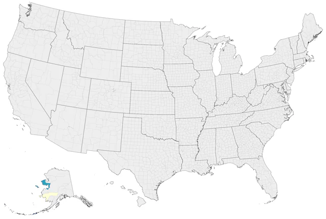 Green Sandpiper county map