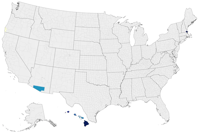 Juan Fernandez Petrel county map