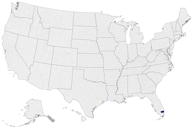 Magpie Mannikin county map