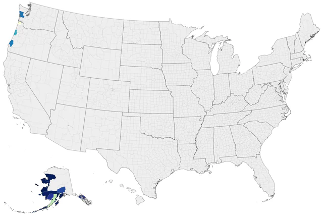 McKay's Bunting county map
