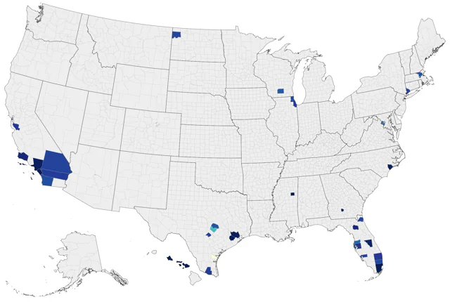 Orange-cheeked Waxbill county map