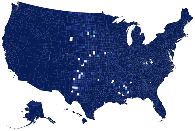 Osprey county map