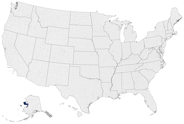 Pied Wheatear county map