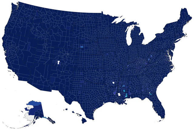 Rock Pigeon county map